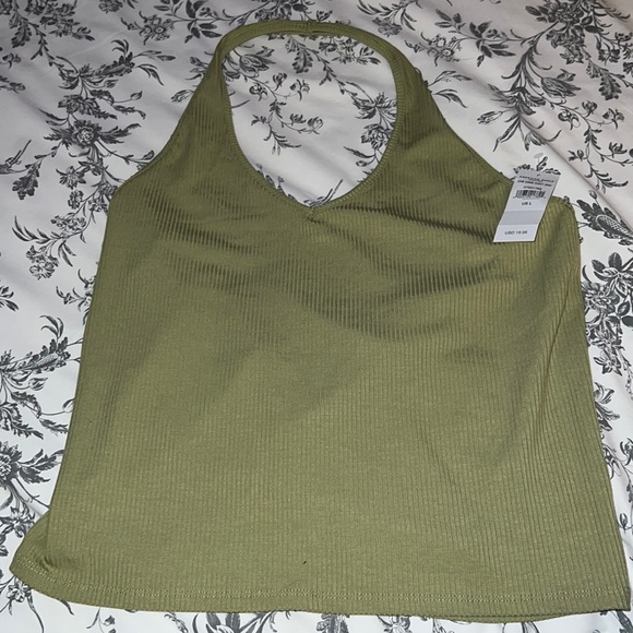 American Eagle Cropped Halter - L - Picture 1 of 4